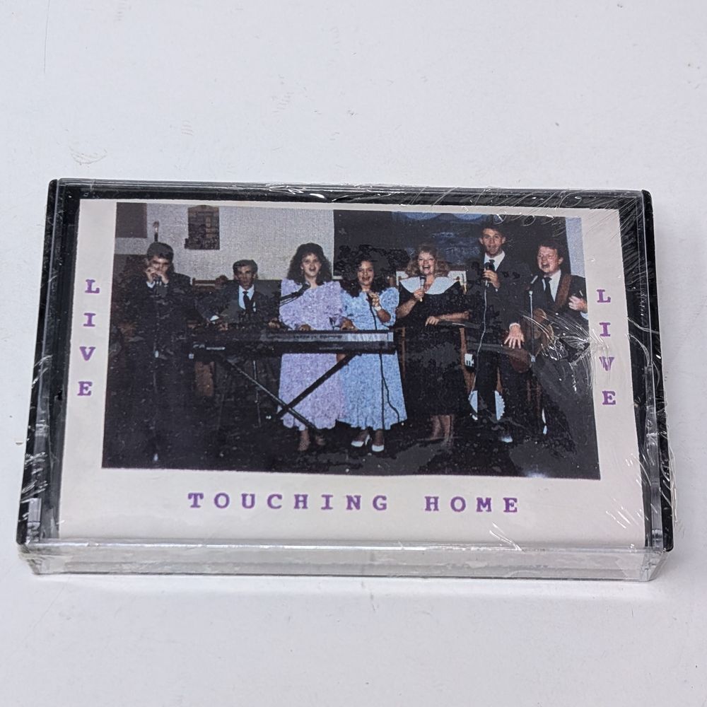 Touching Home‎ Live Southern Gospel Music Cassette Tape Christian Worship INDIE